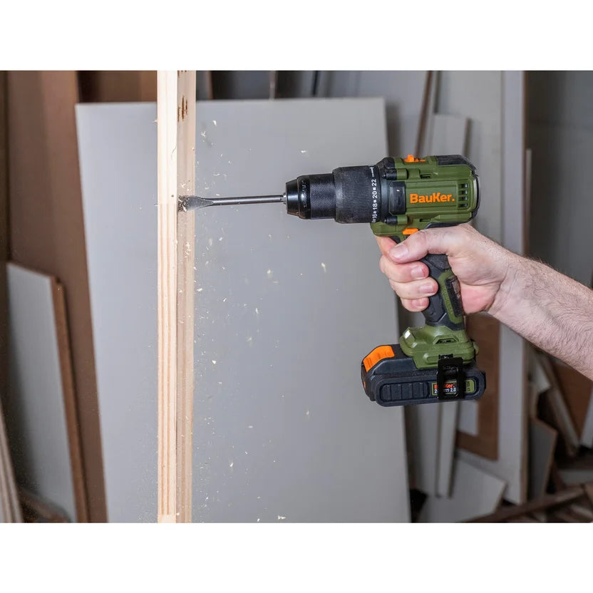 Taladro Percutor ½ Pulgada 20v Brushless 2 Baterias