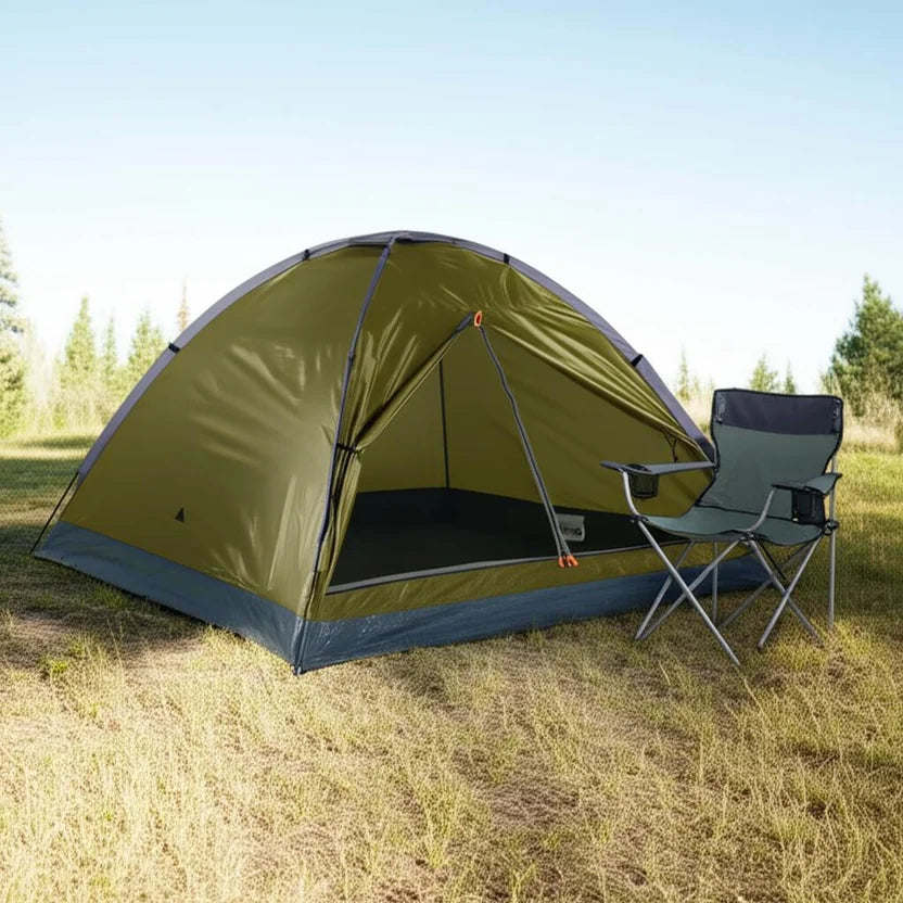 Carpa Para Camping 4 Personas Nylon Dome Pack Klimber