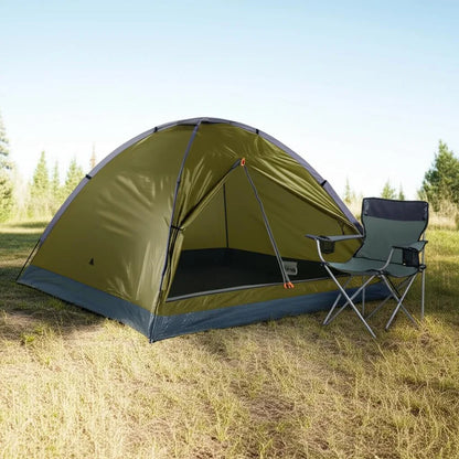 Carpa Para Camping 4 Personas Nylon Dome Pack Klimber