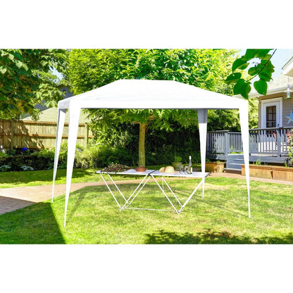 Toldo Armable Poliéster Blanco 300 X 240 Cm
