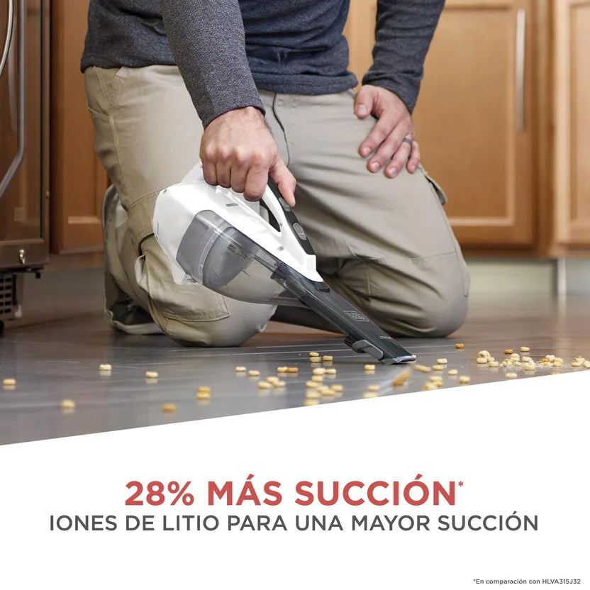 Aspiradora Inalambrica BLACK+DECKER con Iones de Litio, HLVA325J10-B3