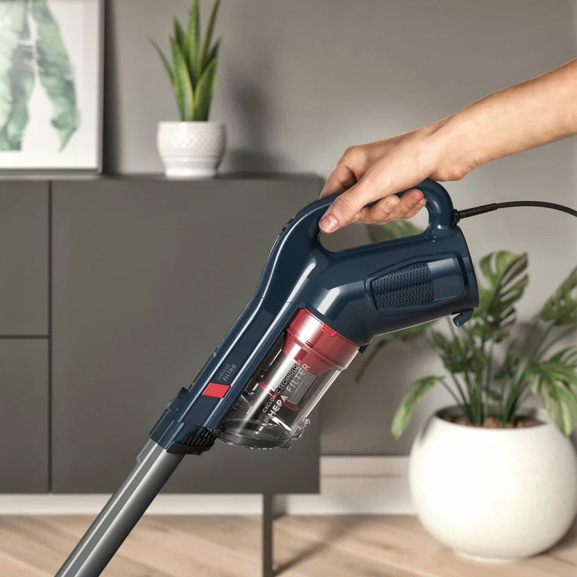 Aspiradora Vertical 1 Lt Cyclone Power Gris/Rojo