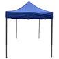 Toldo Plegable Polietileno Azul 200 x 200 cm
