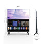 Televisor Xkim 32” HD con WebOS